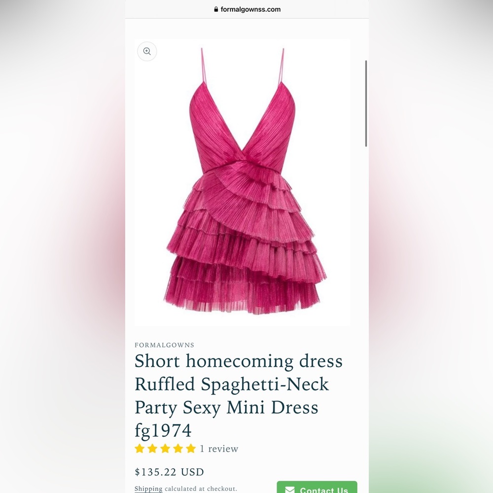HOCO Dress
